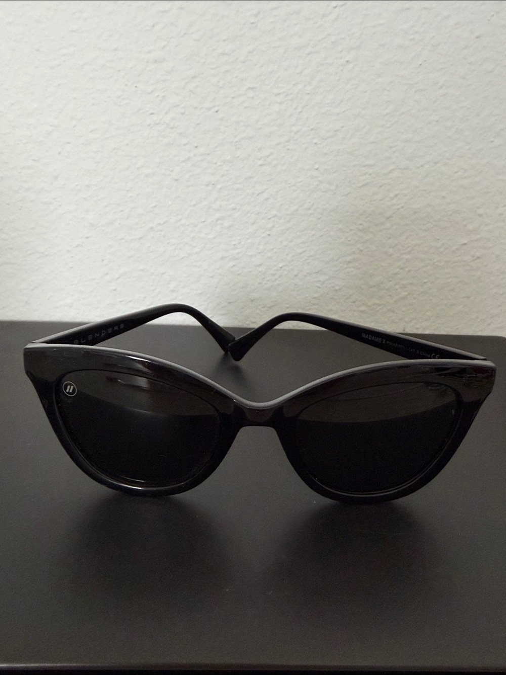 Blenders Madame X Black Cat-Eye Sunglasses